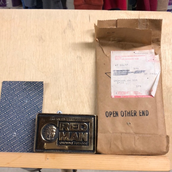 Vintage Men’s Redman Tobacco Belt Buckle - Picture 6 of 6